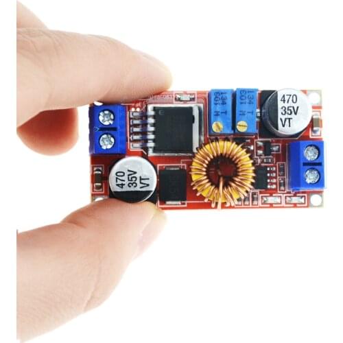 1PCS 5A Adjustable Step-down Power Supply Buck Voltage Converter Regulator Module Large Current Constant Current And Voltage