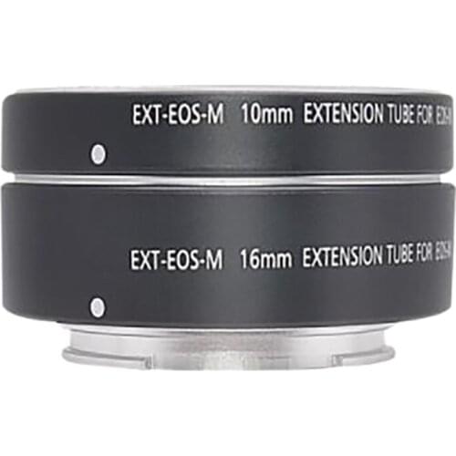 Extension Tube,Macro AF Auto Extension Tube Set (10mm+16mm) for EOS-M Focus Macro Extension Tube
