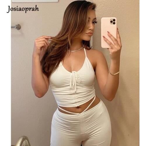 Josiaoprah Sexy Hollow Out Bodycon Jumpsuit Women Sleeveless Backless Skinny Rompers Womens Jumpsuit Summer Party Playsuit