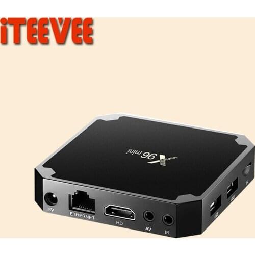 20PCS X96 mini Android 7.1.2 TV BOX 2GB 16GB 1GB 8GB Amlogic S905W Quad Core Suppot H.265