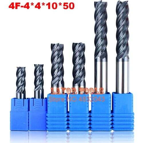 4F-4*4*10*50,HRC50,carbide end mills,Carbide Square Flatted End Mill , the lathe tool,boring bar,cnc,machine
