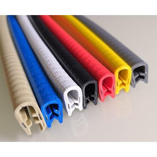 U-shaped rubber sealing strip car door cabinet sealing strip anti-collision soundproof sealing strip 7 different models