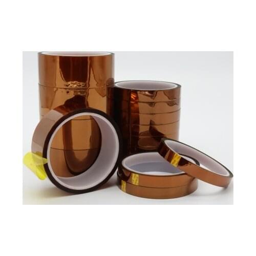 33M 3mm-12mm 4mm Polyimide High Temperature Heat Tape Thermal Insulation Adhesive Insulating adhesive Tape for 3D printing Board