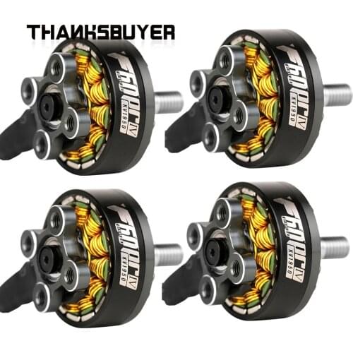 4PCS T-Motor F60PRO IV V2.0 Brushless Motor KV2550/KV1950/KV1750 for FPV Racing Drone Quadcopter Freestyle Frame