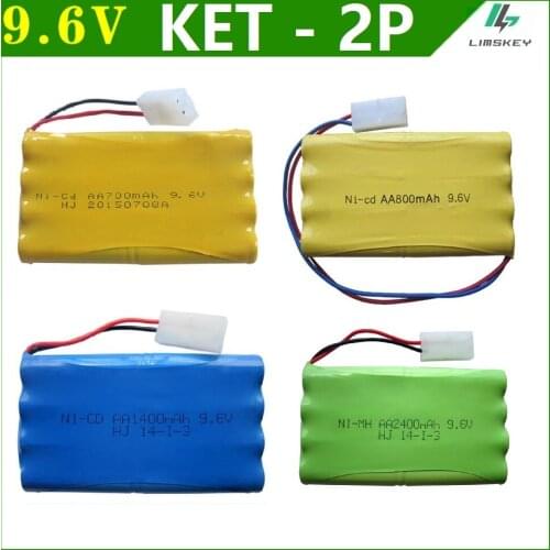 9.6V 700/800/1000/1400/2400mAh Remote Control toy electric lighting lighting security facilities AA Ni-Cd/Ni-MH battery group