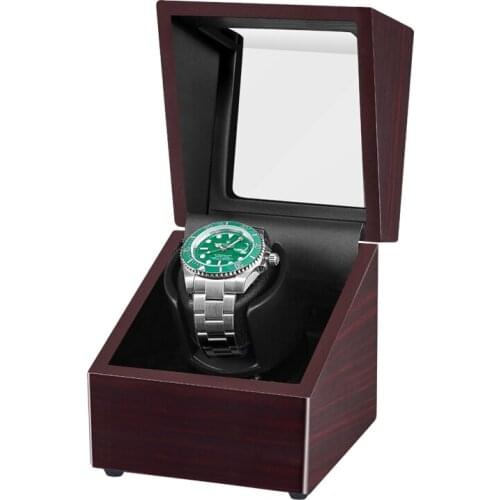 Automatic Watch Winder Ebony Watches Box Jewelry Storage Case Organizer Watches Accessories Ultra-quiet Japanese motor
