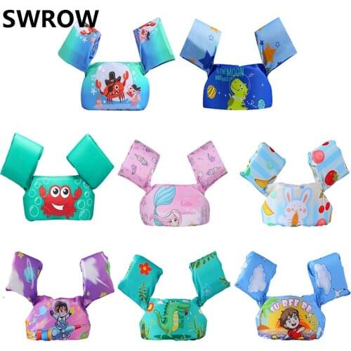 2-6 kids puddle jumper baby kids Arm ring life vest floats Foam safety life jacket Sleeves Armlets Swim Circle Tube Ring
