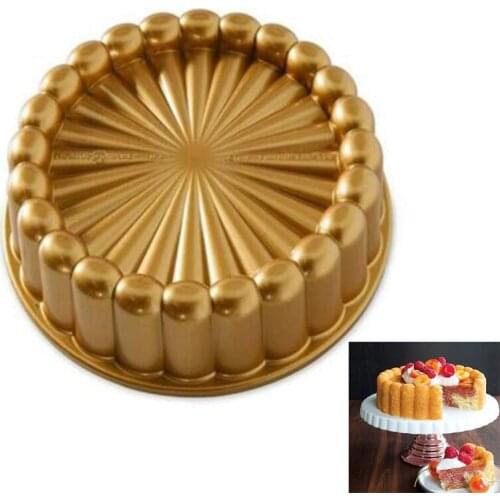 Aluminum Alloy Die Round Cake Mold Cake Template Baking Dish Baking Mould Pan Pa