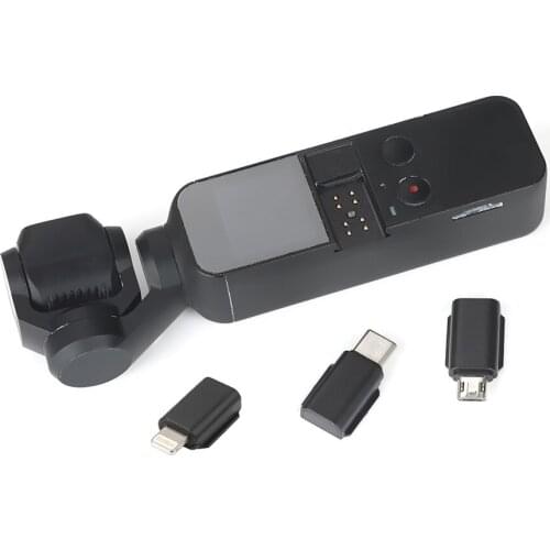 Smartphone Osmo Pocket Adapter Phone Connector Micro USB TYPE-C Lightning Android iOS Connector for DJI OSMO Pocket