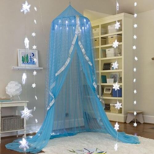 Summer Ice Dream Mosquito Net Windy Game House Ice and Snow Wonderland Bed Curtain Decoration Dome Hanging Childrens Tent