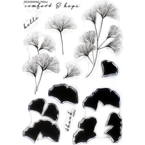 Leaf Sweet Ginkgo Metal Cutting Dies and stamps DIY Scrapbooking Card Stencil Paper Cards Handmade Album Stamp Die Sheets