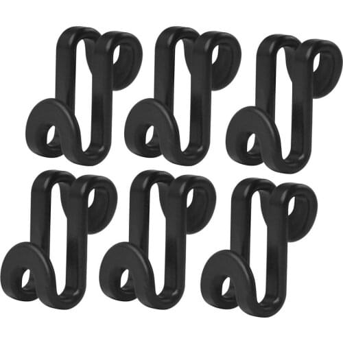 6/12/24PCS Hanger Hook Set Hanger Connection Hook Clothes Hanger Extender Clips For Closet Saving Closet Storage Space