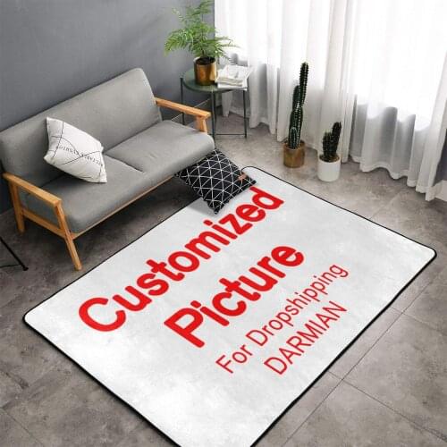 Customize Printed Rectangle Rug for Adult Yoga Mats Living Room Decorative Carpet for Living Room Modern Big Size Dropshipping