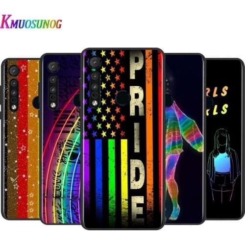 Homosexual Rainbow For Motorola G9 G8 G Stylus Power One Fusion Hyper Edge E7 E6 5G Plus Play Lite Silicone Phone Case
