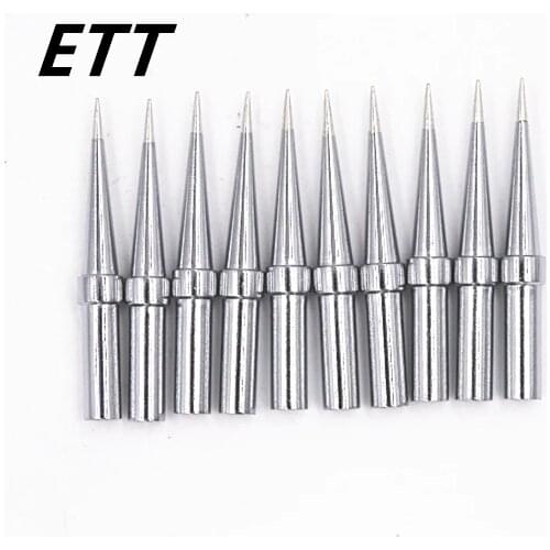 NOVFIX 10pcs ETT LT4 LTA LTB LTC LTD LT1SLX LTCC LTKN LTDD Lead Free Soldering Tip solder iron For WELLER Tips WS81 WSP80 MPR80