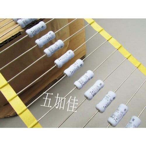 Original new 100% ERX3SJ7R5A 3W 7.5OHM 7.5R 5% 5.5X15MM high power small volume metal film resistor (Inductor)