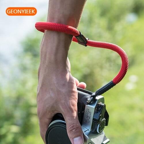 Handmade nylon Digital Camera Wrist Hand Strap Grip Paracord Braided Wristband for Fuji X-T20 X-T1 X-T2 X-E3 X-T10 X-H1 X-A2