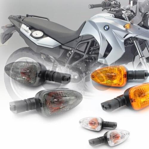 High quality Motorcycle Clear Turn Signal Indicator Light Lamp Fit For BMW F650GS F800ST K1300S R1200R G450X R1200GS K1200R