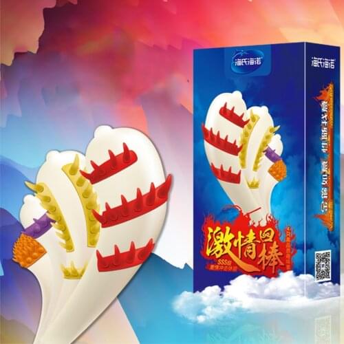 Pleasure Funny Condoms Condoms With Poses Condoms With Tendrils Spiked Spike Condom Condom With Spikes Condom Ribbed Penis Sleve