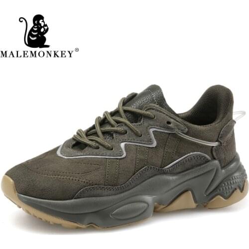 Casual Women Sneakers Breathable Platform Chunky Sneakers White 2020 Summer Fashion Female Sport shoes women MALEMONKEY 033209