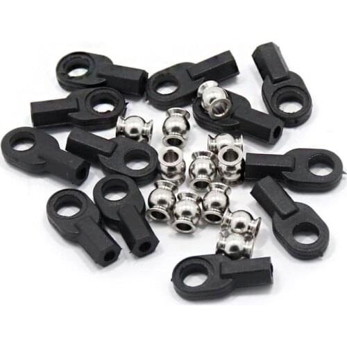 1set 3D printer accessories M3 or M4 5347 delta ball rod ball head sleeve buckle general header parallel arm carbon rod joint