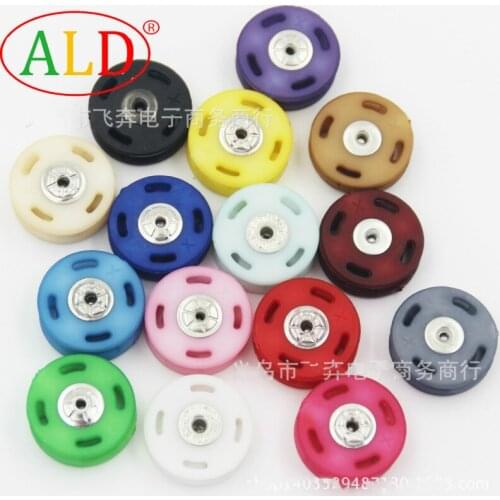 100 pcs/lot most free shipping Metal Snap Buttons decorative plastic resin BUTTON Sewing Accessories wholesale