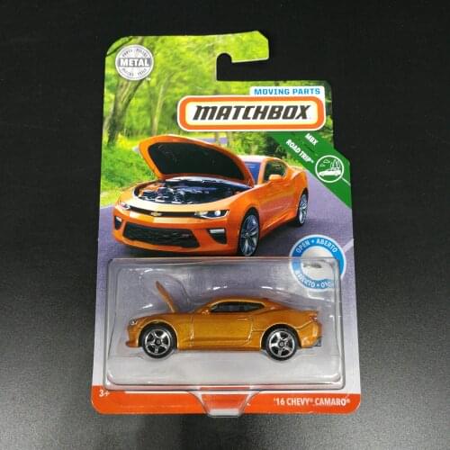 2019 Matchbox Car 1:64 Sports 16 CHEVY CAMARO Metal Material Body Race Car Collection Alloy Car Gift