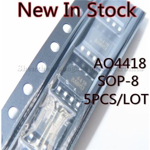 5PCS/LOT NEW AO4418 4418 SOP-8 MOS FET chip