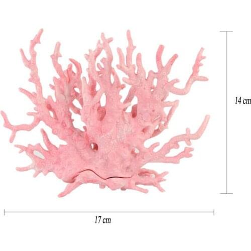 Artificial Coral Aquatic Plants Coral Sea Water Tank Aquarium Landscaping Software Coral Fake Plants Garden Decor