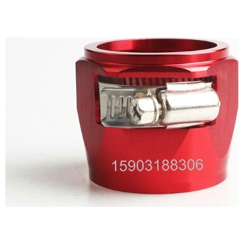 AN -4 AN4 -4 AN OIL COOLER HOSE FUEL HOSE LINE CLAMP END FINISHER HOSE FITTINGS