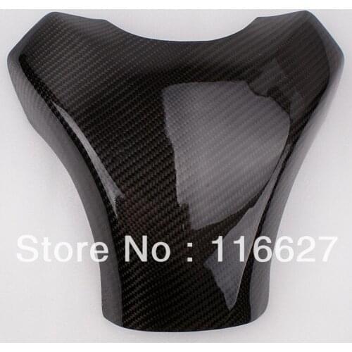 Freeshipping Carbon Fiber Fuel Gas Tank Protector Pad Shield For 2008-2010 Kawasaki ZX10R