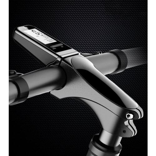 Wireless bicycle stem computer road mtb mountain handlebar bike stem waterproof cycling accessories smart bike stopwatch parts