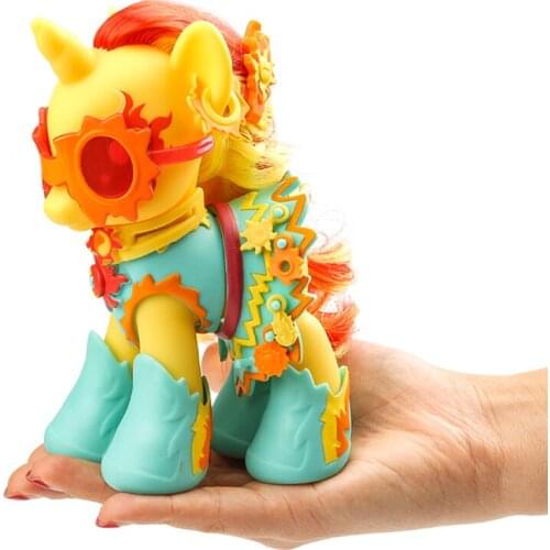 Hasbro My Little Pony 6-inch Cutie Mark Magic Princess Cadence Sunset Shimmer Model Anime Figures Favorites Collect Ornaments