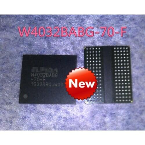 Good quality W4032BABG-70-F W4032BABG 70 F bga chip reball with balls IC chips