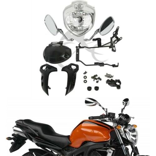 Motorcycle Headlight kit Head Light Assembly For Yamaha FZ6 FZ6N 2004-2006 2005