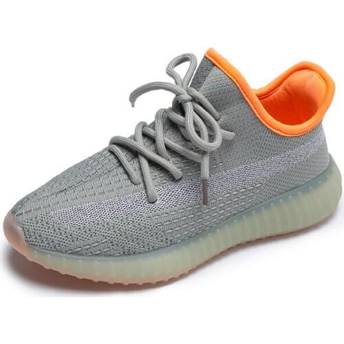 Korean Couple Shoes For Men And Women Coconut Shoes Women 2021 Summer And Spring New Breathable Flying Woven Running Sneakers