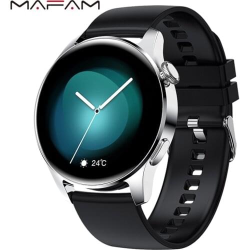 MAFAM I29 Smartwatch Men Watch 1.28inc Screen Bluetooth-compatible Call Waterproof Blood Pressure Watches For xiaomi huawei