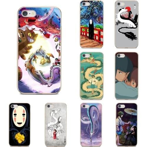 Spirited Away Miyazaki Anime For Xiaomi Mi A1 A2 A3 8 9t 9 Lite Redmi 4A 5A 6A 7A 5 Plus 6 Pro Soft Transparent Cases Covers