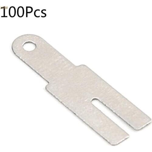 Nickel Strip 100pcs Y Shaped Nickel Sheets Plates Battery Nickel Plated Steel 19QB