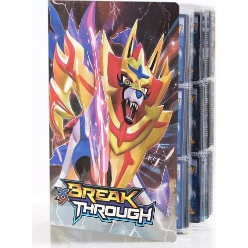 2021 Newest 432Pcs Large Holder Album Toys Collection Pokemon Cards Album Book Toys Gift For Children animal crossing amiibo