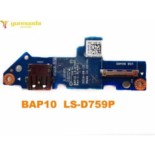 Original for DELL 15 R3 R4 17 R4 R5 USB board 15 R3 R4 17 R4 R5 BAP10 LS-D759P CN-0G3PWR tested good free shipping