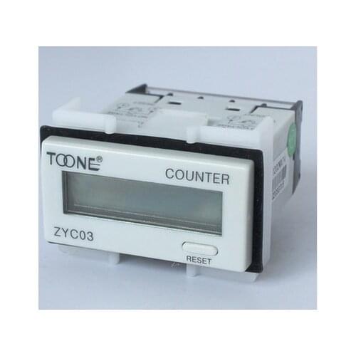 8-digit LCD Digital Display Counters Electronic Cumulative Counter No external power supply ZYC03