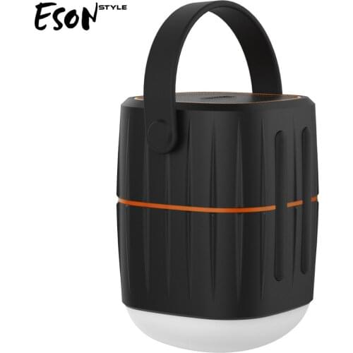 Outdoor portable bluetooth speaker high power camping lamp wireless bluetooth speaker with mobile power function