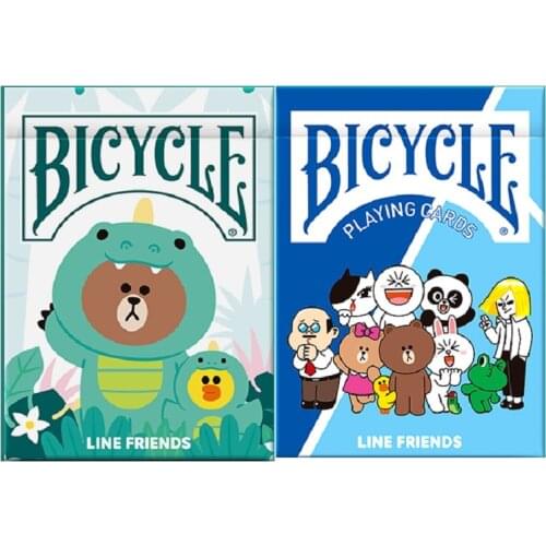 Bicycle Line Friends Playing Cards Deck USPCC Custom Limited Edition Collectible Poker Magic Card Games Magic Tricks Props