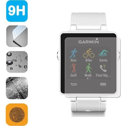 9H Tempered Glass LCD Screen Protector Shield Film for Garmin Vivoacive