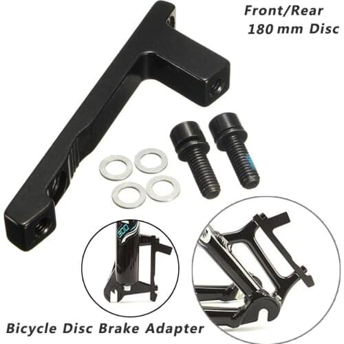 CNC Disc Dudukan Rem Adaptor untuk 180 Mm POS Caliper untuk Mengirim Garpu Depan Aluminium