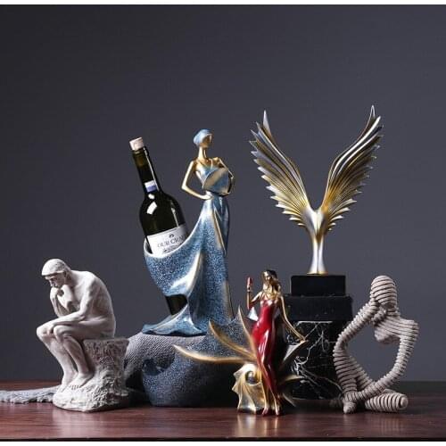 Belle Wine Bottle Holder As A Display Stand Statue for Whimsical Beach Bar or Nautical Dining Room Tabletop Wine Rack Decor