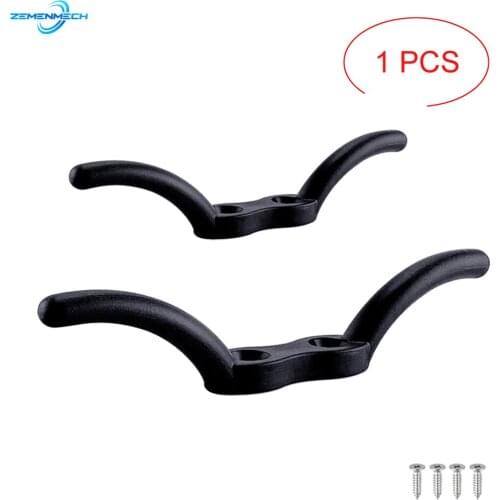 Nylon Flagpole Cleat Hook Flag Rope Cleat Sailboat Sailing Mast Halyard Rubber Boat Marine Yacht Kayak Tie Down Tarps Awnings