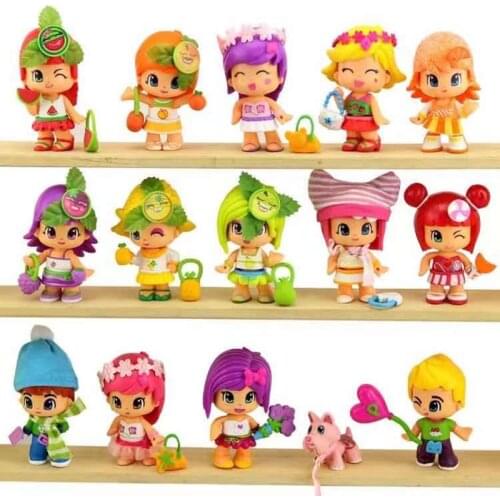 5~10pcs/set High Quality Cute Pinypons Detachable Toy LOLS Dolls Original Cartoon Anime Action Figures Kids Toys Gift