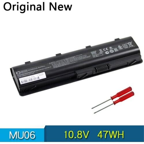 New Original Battery MU06 For HP Pavilion G4 G6 G7 G32 G42 G56 G62 G72 CQ32 CQ42 CQ43 CQ56 CQ62 CQ72 DM4 593553-001 10.8V 47Wh